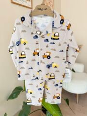 Arabalı pijama takımı