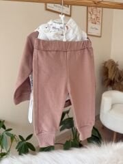 Kahve ayıcık şişme yelekli 3’lü takım