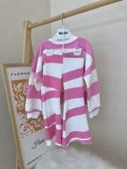 Pembe çizgili İspanyol eşofman takımı