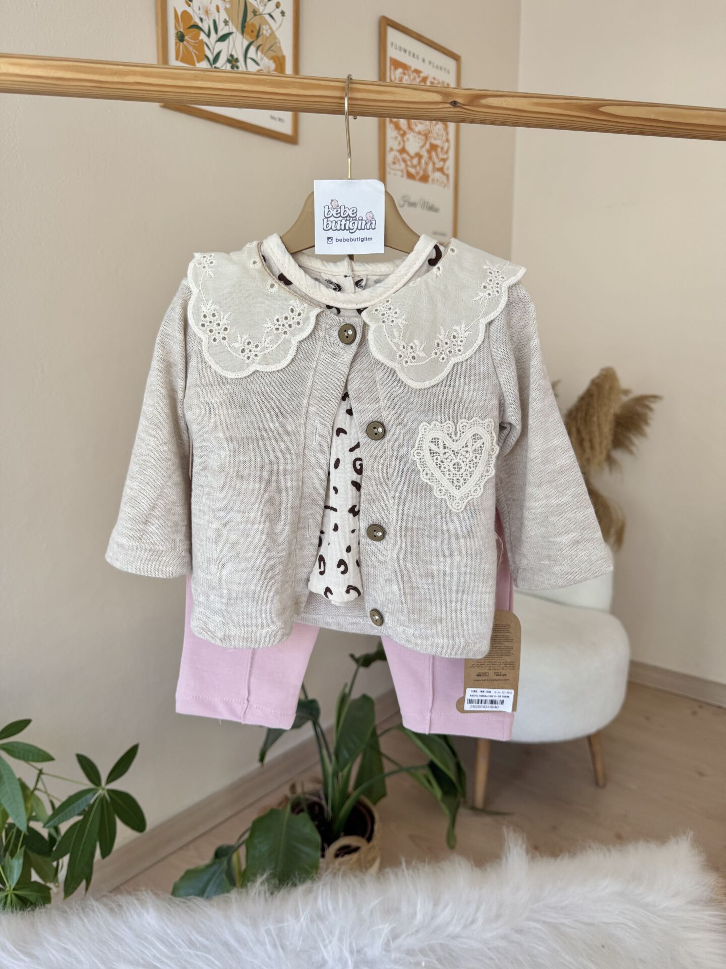 PREMİUM tasarım HIRKALI 3’lü takım