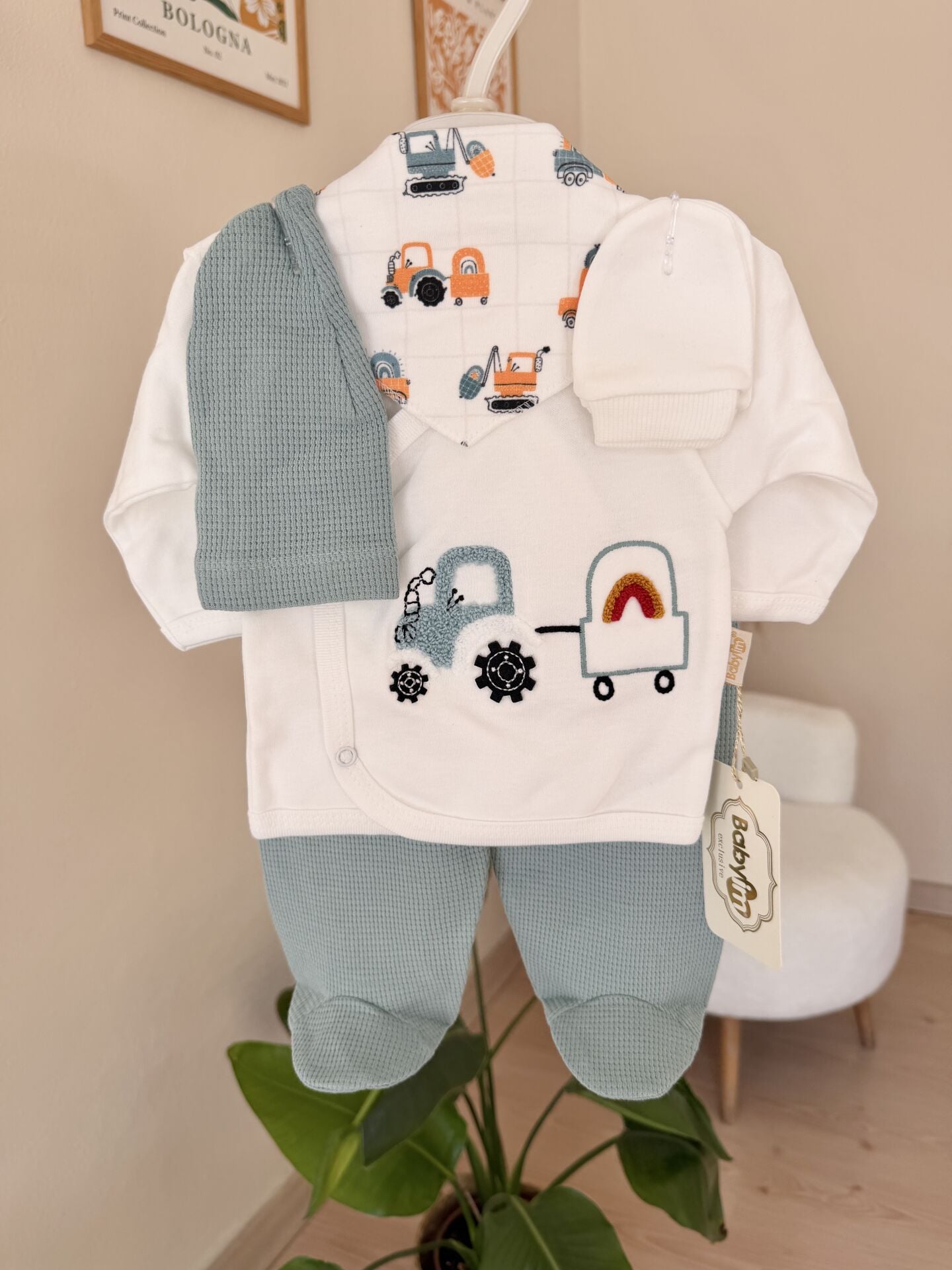 Yeşil traktör 5’li set