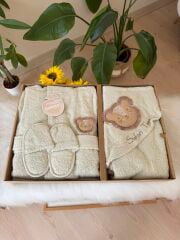 Yeşil Safari banyo set
