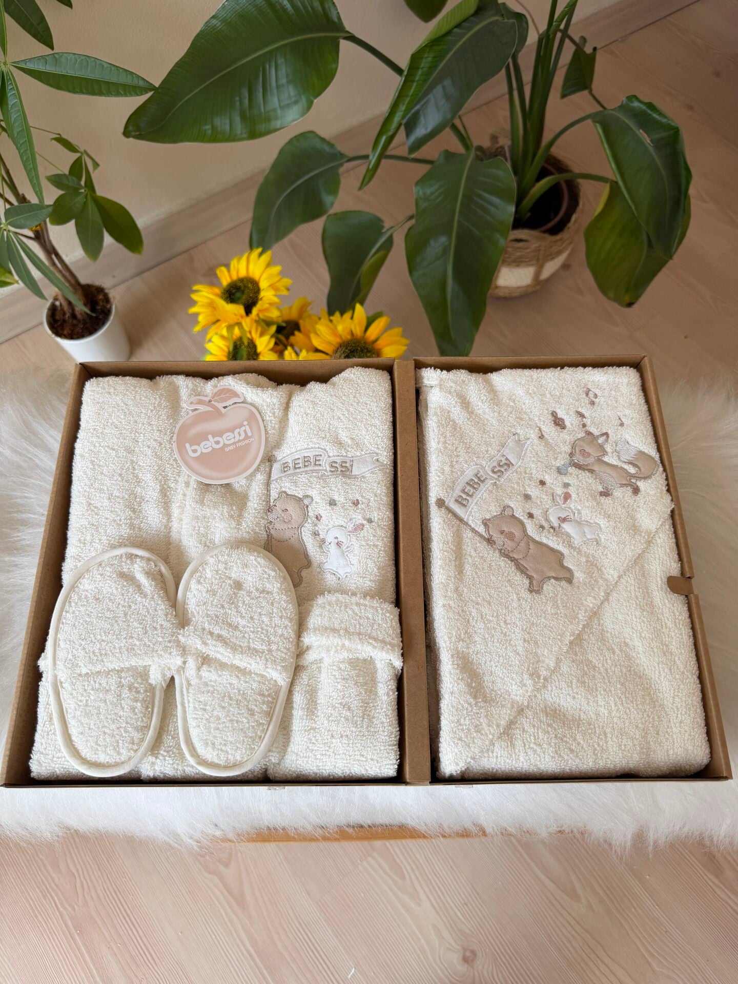 Premium sevimli hayvanlar banyo set