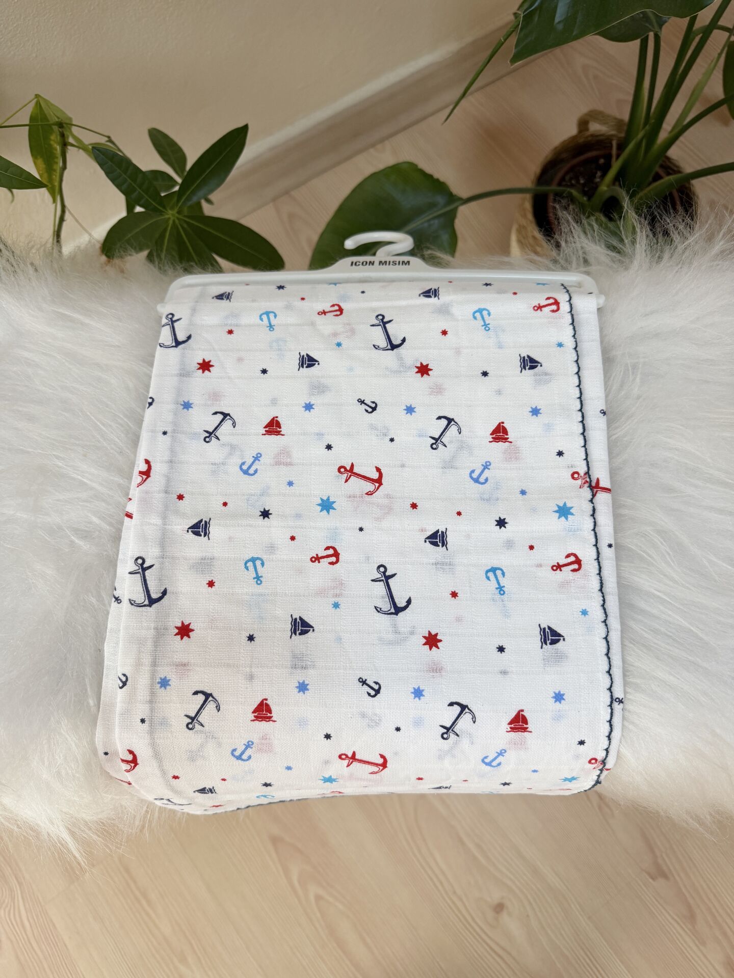 Denizci müslin battaniye