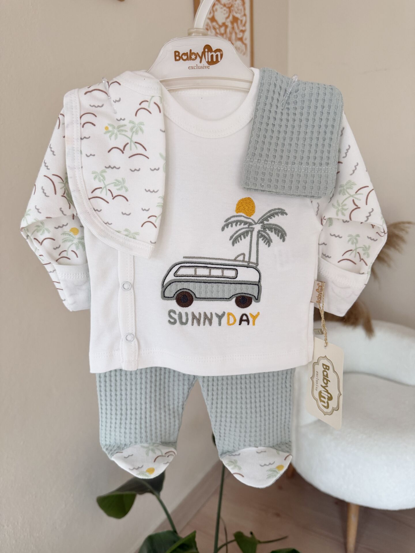 Yeşil palmiye 5’li set