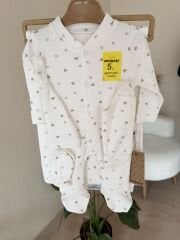 Kahve mikili tulumlu battaniyeli 5’li set