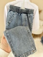 Premium gömlekli 3’lü kot takım