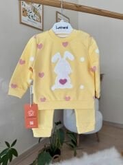 Sarı kalpli tavşan 2’li takım