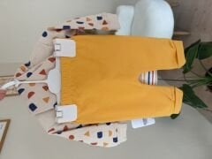 Sarı cute bear 3’lü hırkalı takım