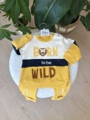 Born nakışlı 2’li takım