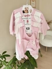PREMİUM pembe tavşan 8’li set
