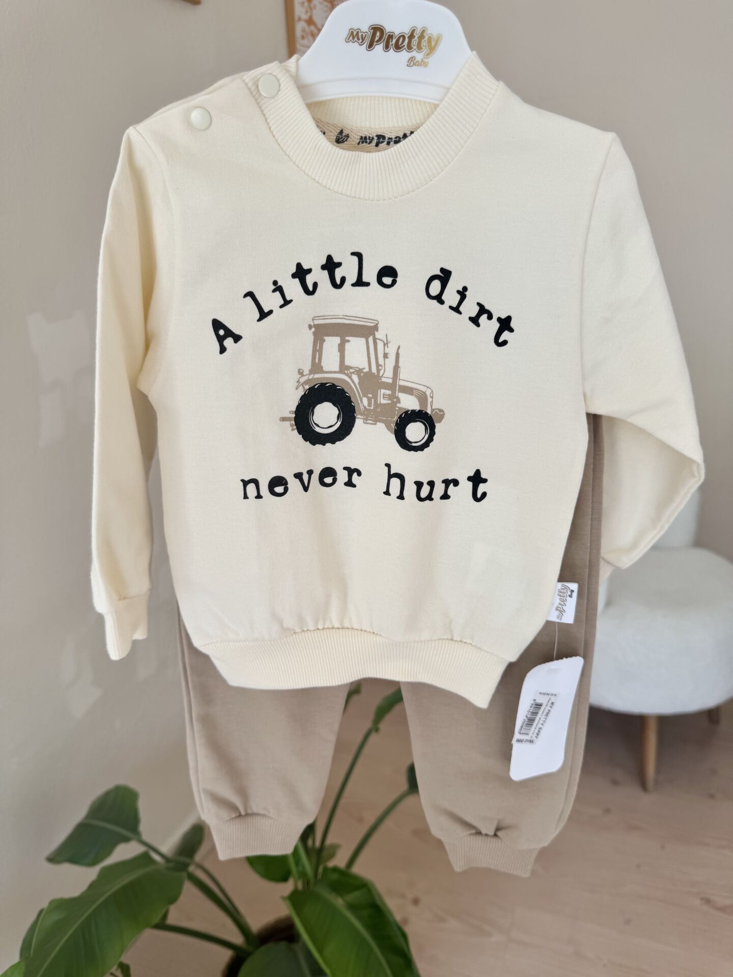 Bej  traktör 2’li takım