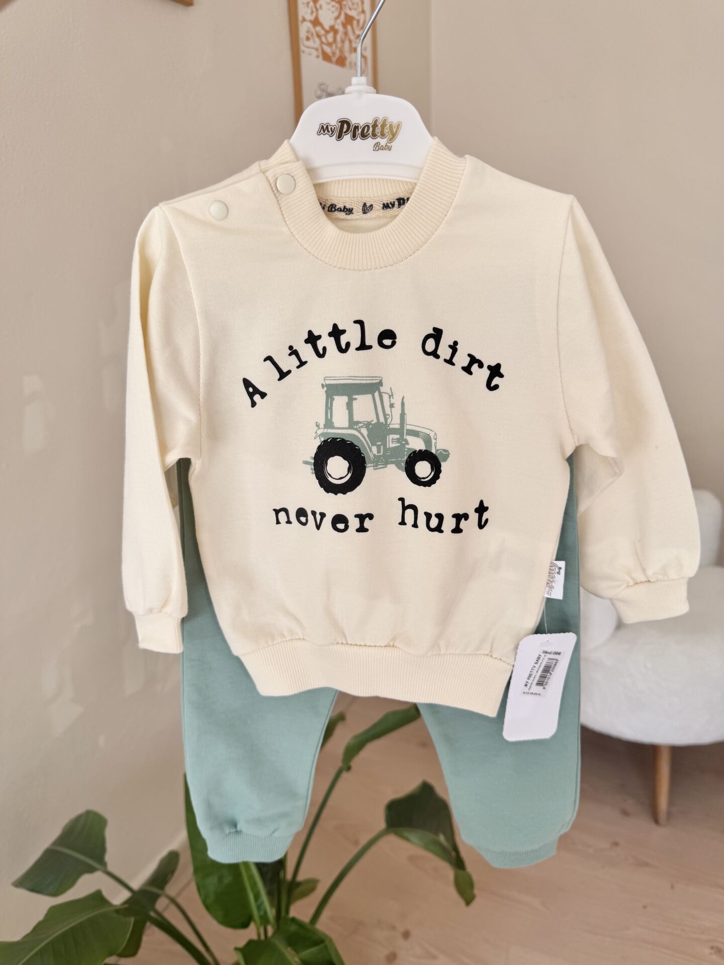 Yeşil traktör 2’li takım