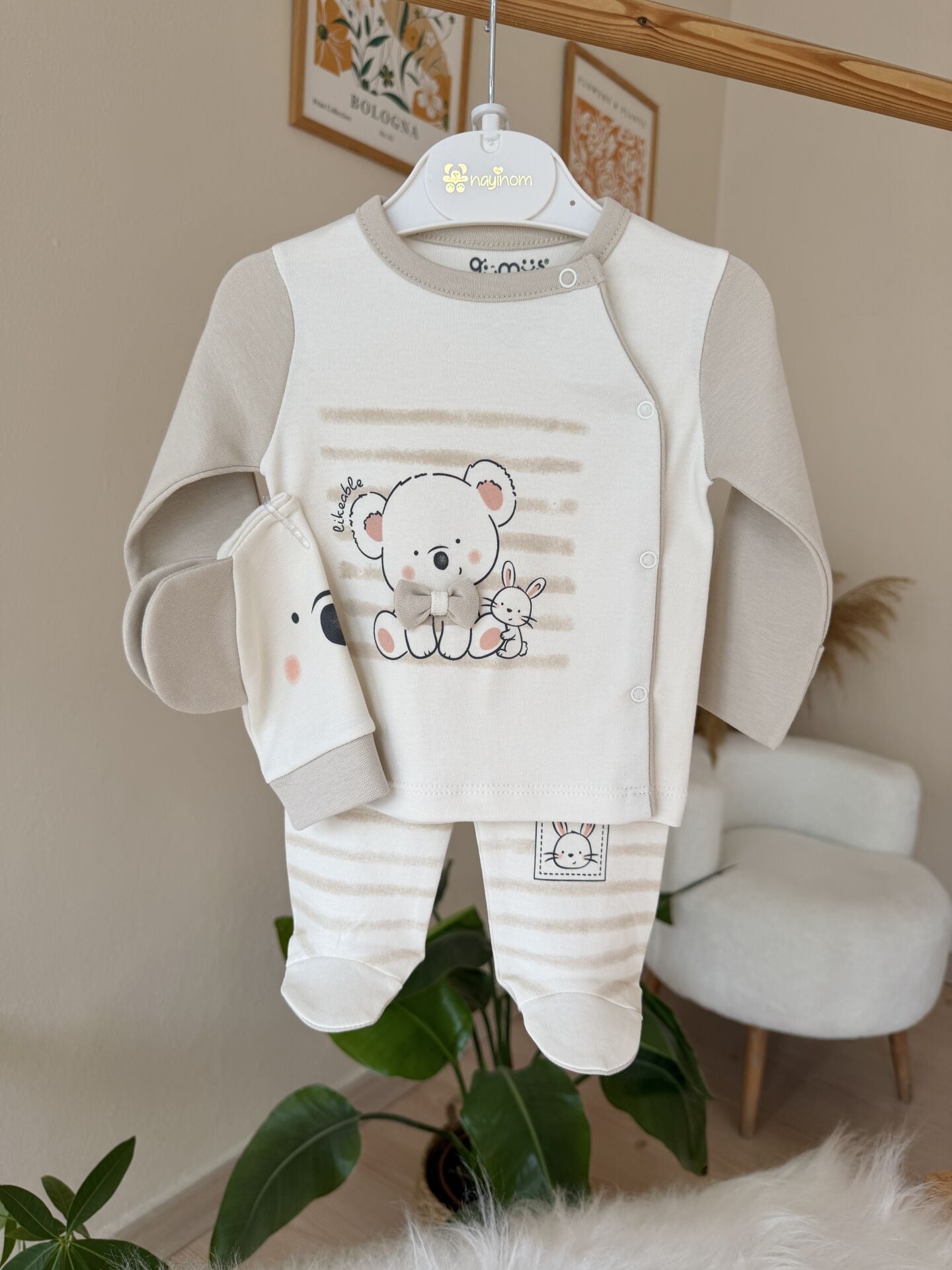 Kahve koala 3’lü pratik takım