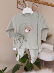 Yeşil aydaki ayı 3’lü pratik takım