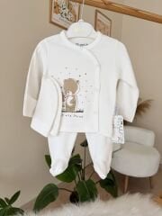 Ekru sevimli ayı 3’lü pratik takım