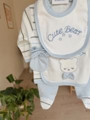 Bebe mavisi cute bear 5’li set