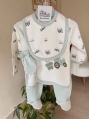 Yeşil arabalı 5’li set