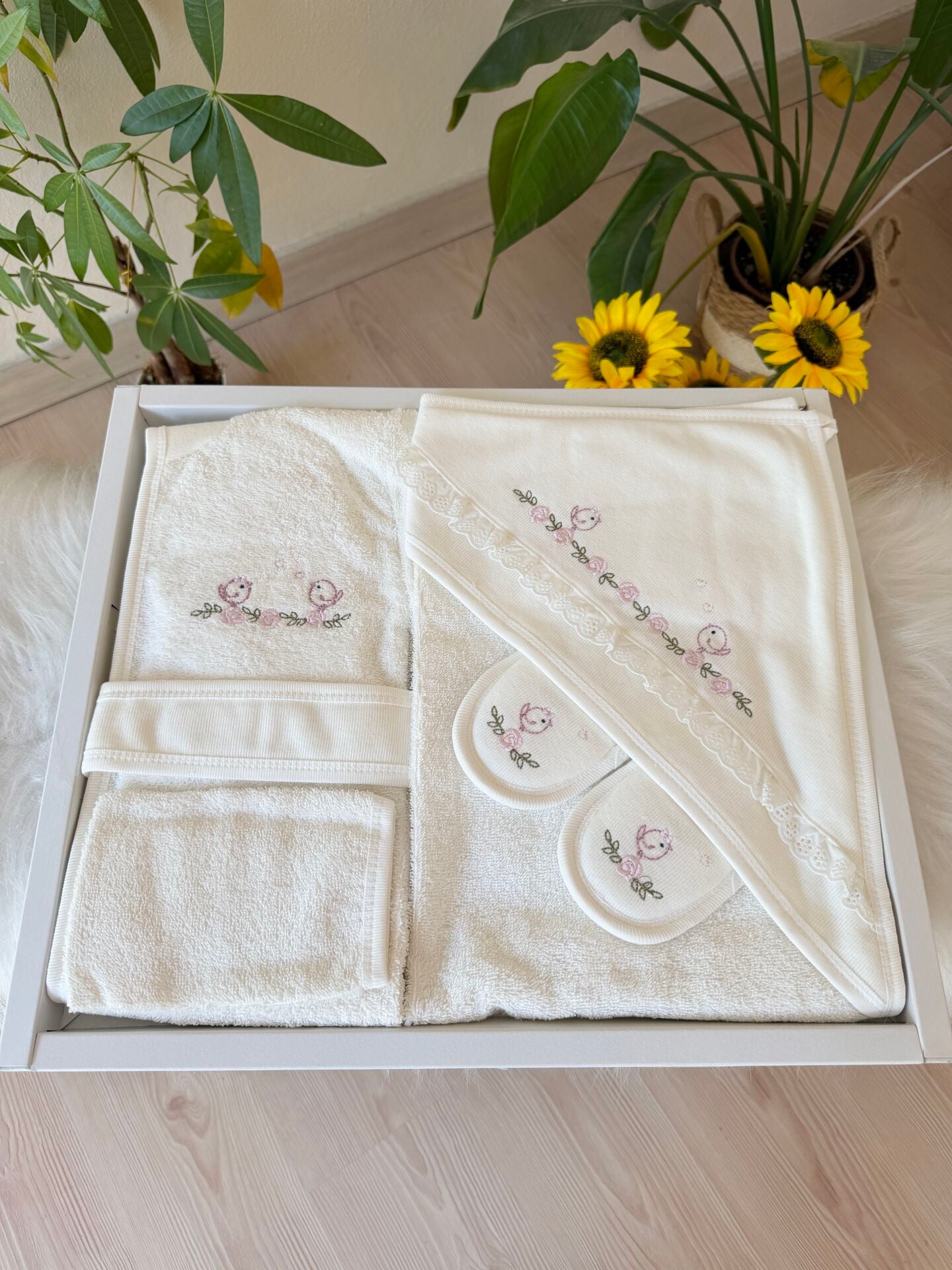 Fisto kuşlu banyo set