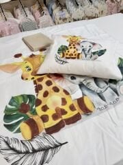 Safari desen nevresim takımı
