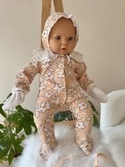 Premium Turuncu papatya 5’li set