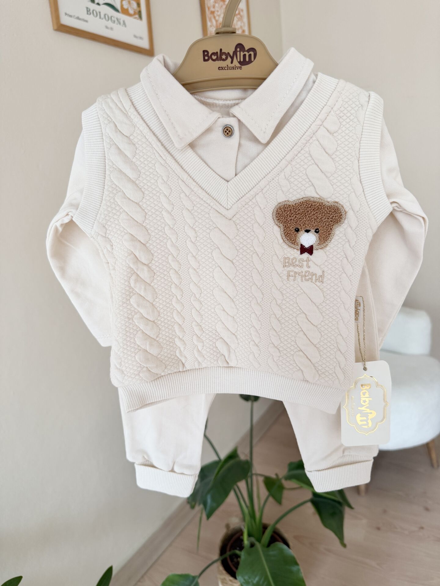 Bej ayıcık 2’li takım