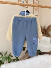 Premium kürk hırkalı 3’lü takım