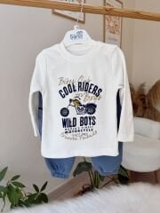 Premium kürk hırkalı 3’lü takım