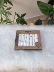 Çiçekli 7’li ağız mendili