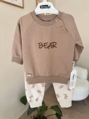 Kahve bear mevsimlik 2’li takım