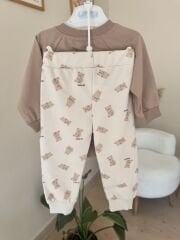 Kahve bear mevsimlik 2’li takım