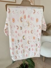 Pembe gökkuşaklı 5’li set