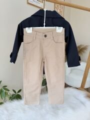 Trençkotlu 3’lü takım