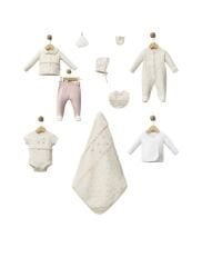 PREMİUM rose girl tulumlu 10 parça set