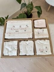 PREMİUM rose girl tulumlu 10 parça set