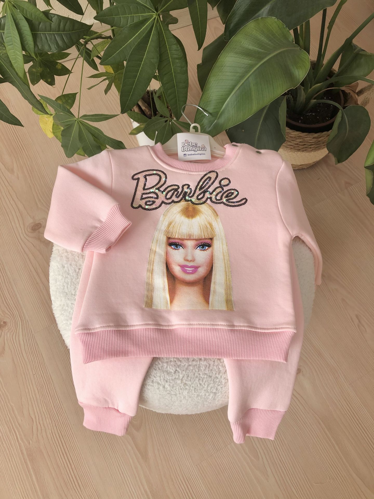 Barbie 3 ip şardonlu takım
