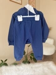 Lacivert traktörlü 3’lü eşofman takımı