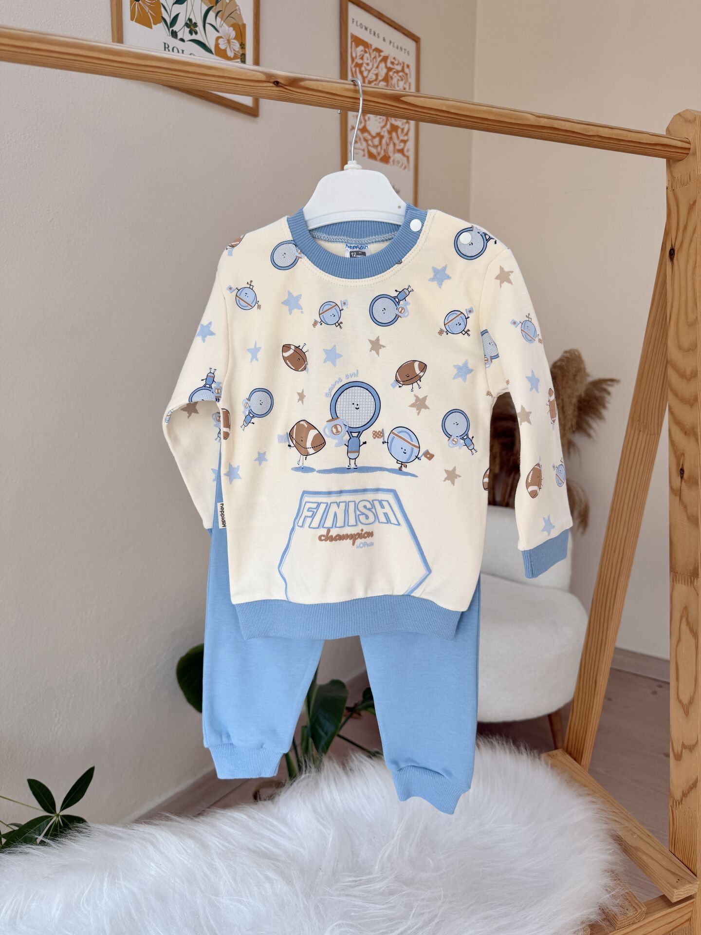 Tenis raketli mevsimlik 2’li takım