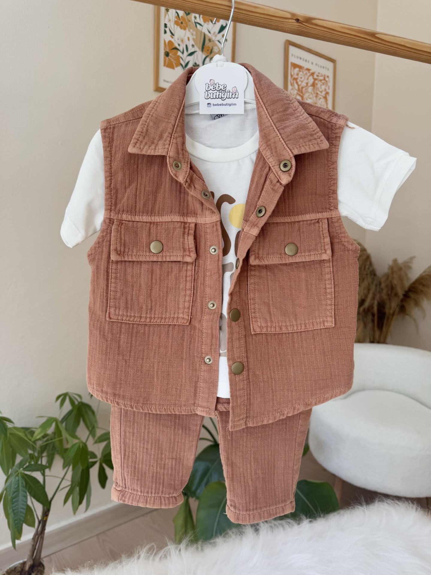 PREMİUM yelekli 3’lü takım