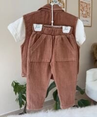 PREMİUM yelekli 3’lü takım