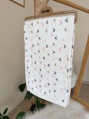 Pembe kalpli pamuklu battaniye