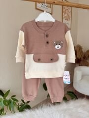 Kahve ayıcık 2’li takım