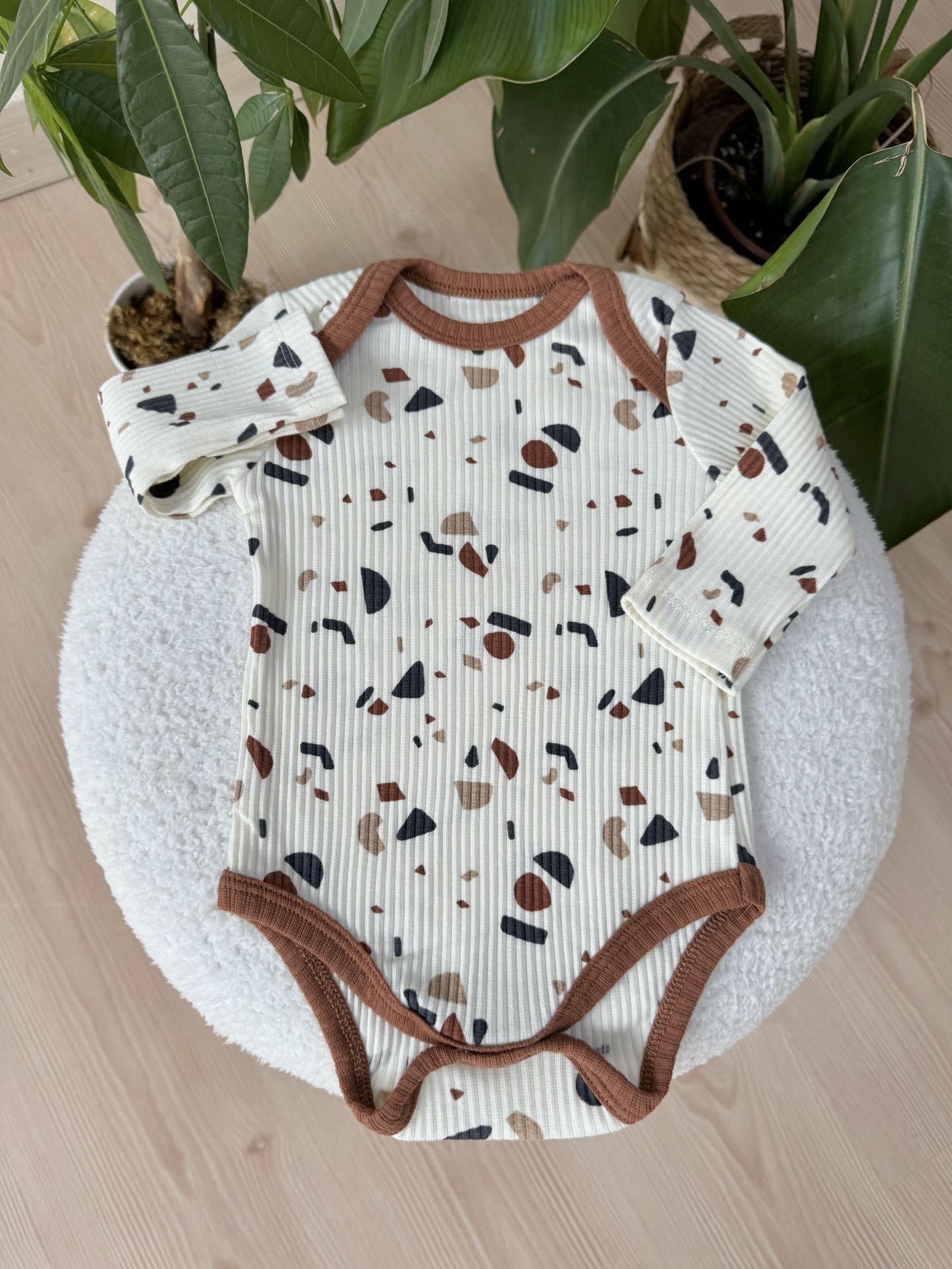 Renkli daireler 3’lü çıtçıtlı badi set