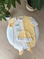 Sarı fitilli bereli tulum