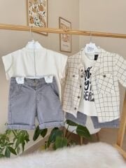 KARELİ GÖMLEKLİ TAKIM