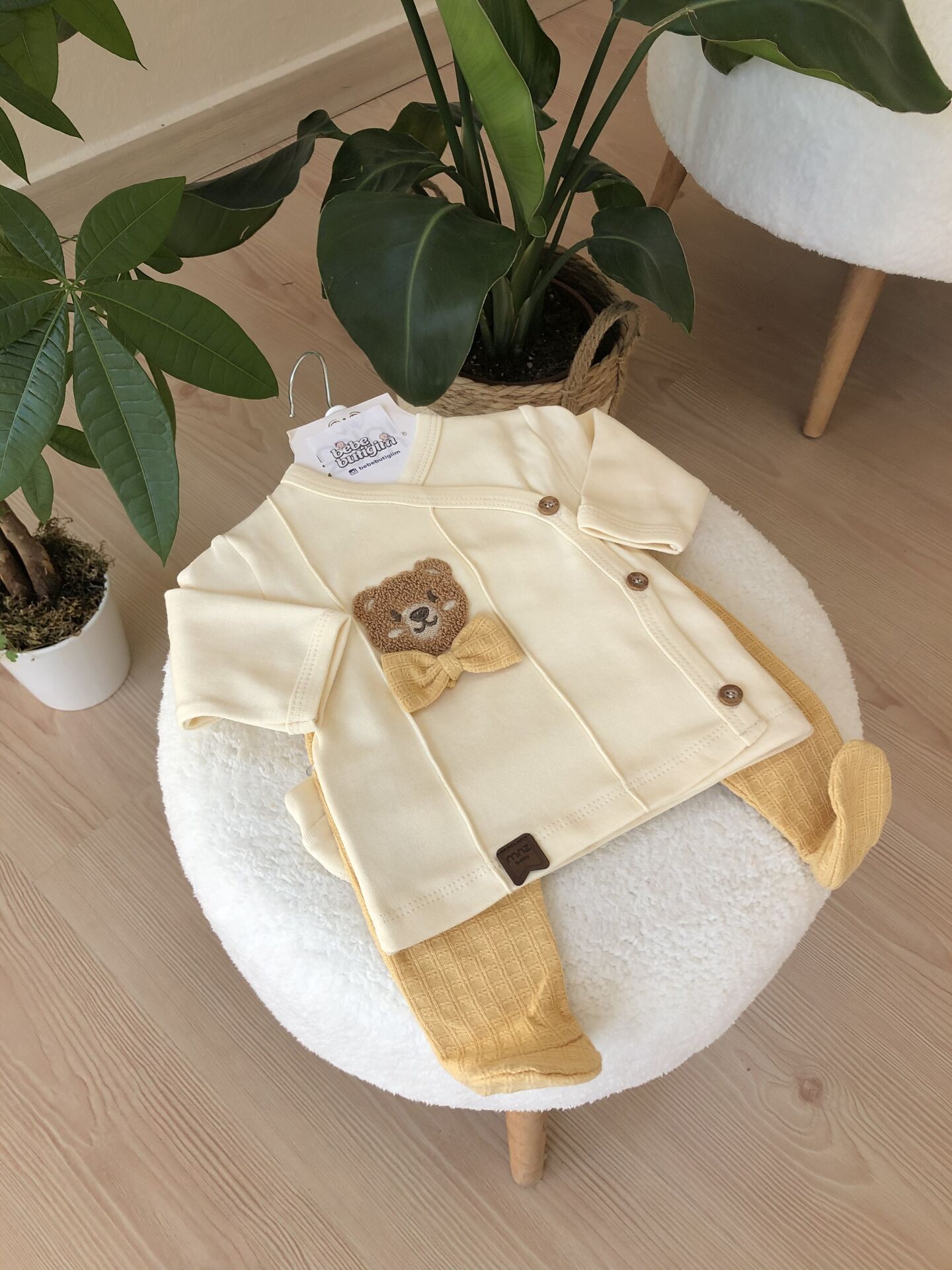 Sarı papyonlu ayıcık 5’li set