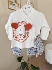 Kiremit aslanlı 3’lü takım