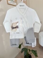 Gri tavşan 3’lü takım