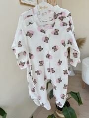 Pembe ayıcıklı tulum