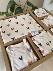 Organik kalpli 10 parça hastane çıkış set